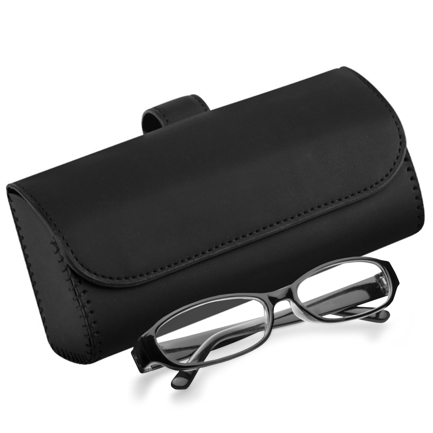 

NYANDELMO Black Car Sun Visor Eyeglass Pocket for Sunglasses ND-0125-R14-BK Holder/Visor чёрный