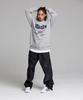 CREAM SODA LAB 1984 Basketball Sweatshirt Gray