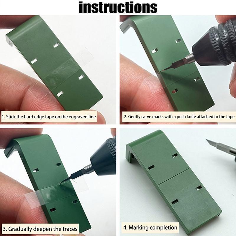 Model Tools Scribing Guide Tape Carving Cutting Line Masking Tape For Mecha Model Line Scribing Tape For Panel Lines Diy Kit