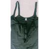 Cross-Lace Zipper Body Shaper with Slimming Control Straps