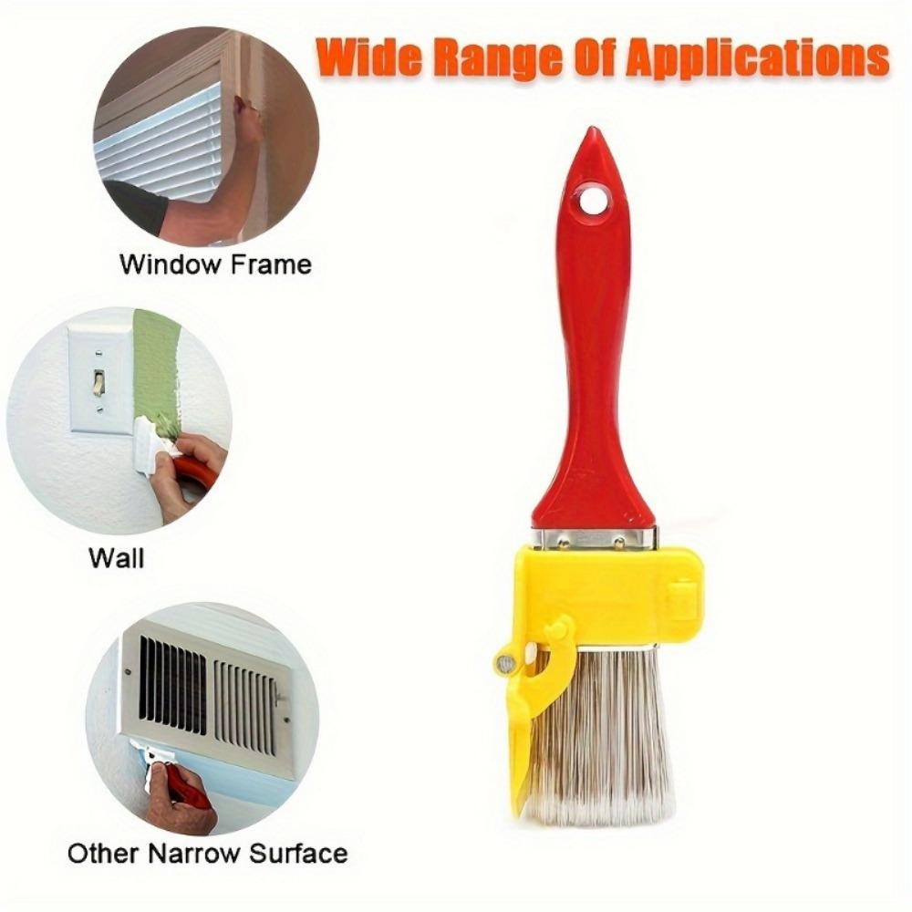 Internal Wall and Roof Paint Brush, Internal Corner Trimming, Imitation Wool Color Separation Brush, Latex Paint Trimming, Color Separation Device.