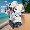 Summer New Hawaiian Shirt Men's Digital Printing Short Sleeve Source Factory One Piece Is Versatile