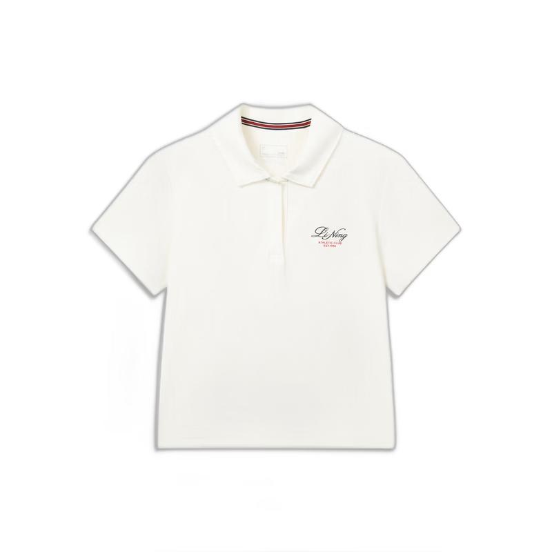 Li-Ning Women s Casual Breathable Short Sleeve POLO Shirt APLW208 L