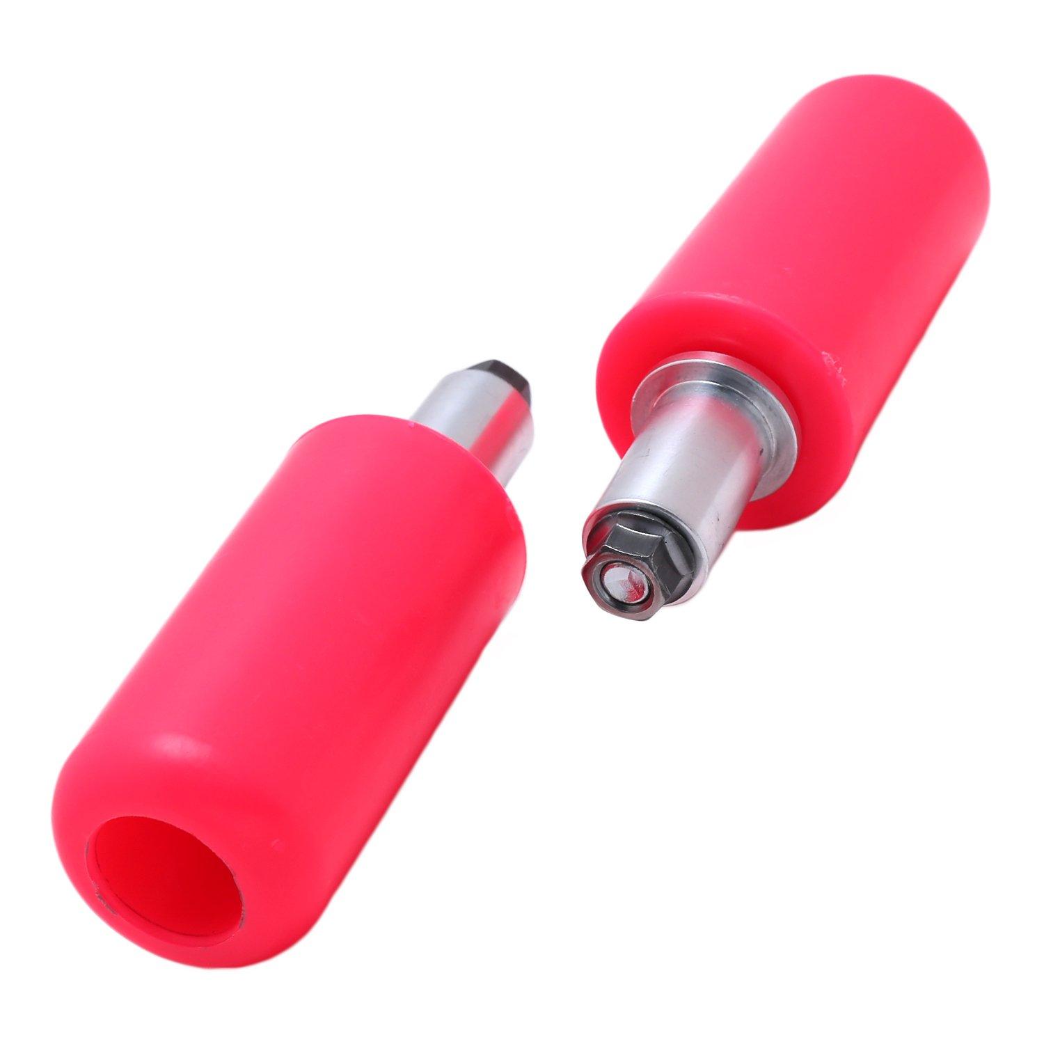 

nakira Engine Guard Frame Slider Universal Protector Left and Right Set Bike Engine Slider (Pink) розовый