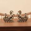 Feng Shui Pferde-Statue 2026 Jahr des Pferdes Tischplatte Messing Ornamente Chinesisches Neujahrssegen Souvenir Tierkreis Tier Skulptur für Festival Heimdeko