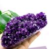 Amethyst Natural Carefully High Purple Crystal Raw Feng Good Purple Crystal [TANAKA YA] Cluster, Stone, Selected, Quality, Approx. 1909058mm,