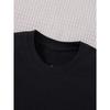 European Size Boys Round Neck Short Sleeved T Shirt with Unique English Print