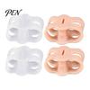 Washable Reusable Toe Separators 1 Pair Silicone for Men Women, Breathable Double Hole Spacers Overlapping Toes And Hallux Valgus Correction,