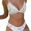 European and American Animal Print Sexy Two-Piece Bikini Set for Women - Trendy Fashion Swimwear