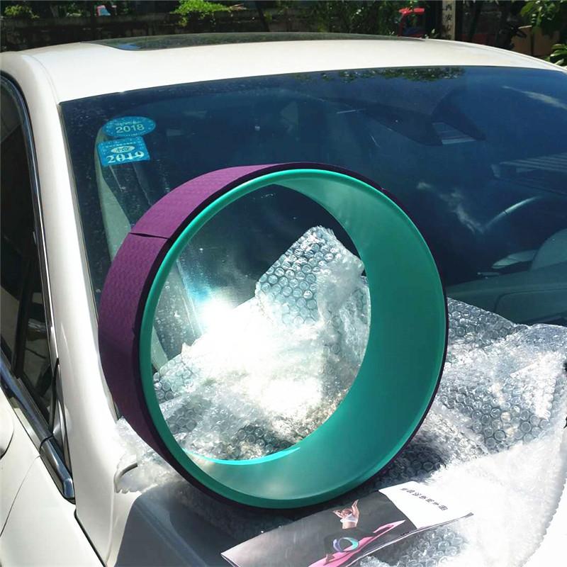Firm Pressure Resistant Safe Matte Inner Circle Yoga Wheel Pilates Circle Auxiliary Wheel Yoga Circle Yoga Circle