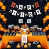 Motorcycle Birthday Banner - Harley Pired Birthday Banner, Harley Party Decor, Motorcycle Party Decor
