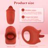 Tongue Sex Toys Female Masturbator Clitoris Stimulator Nipple Licking Massager Tongue Vibrator Erotic Machine Sex Toy for Woman