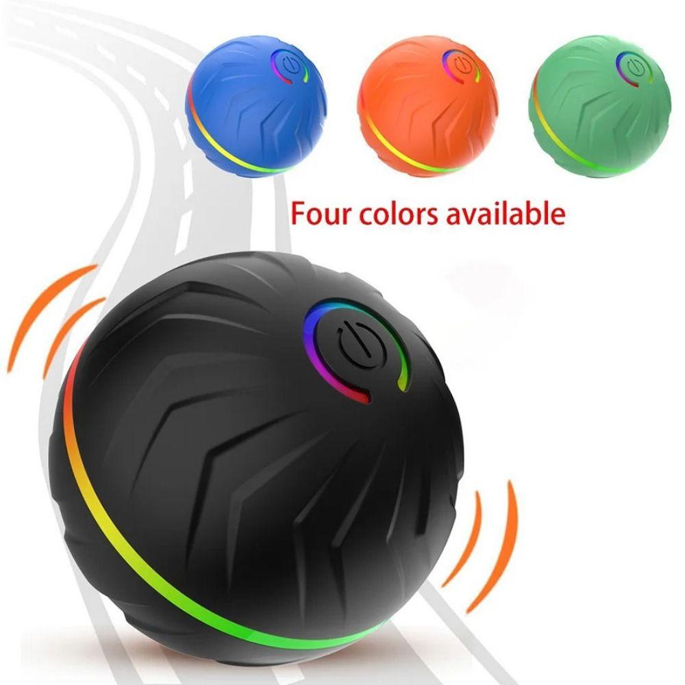 Leuchtender Automatischer Hundespielzeugball Wiederaufladbar Selbstbewegender Hundespielzeug Interaktiver Rollender Ball Hund