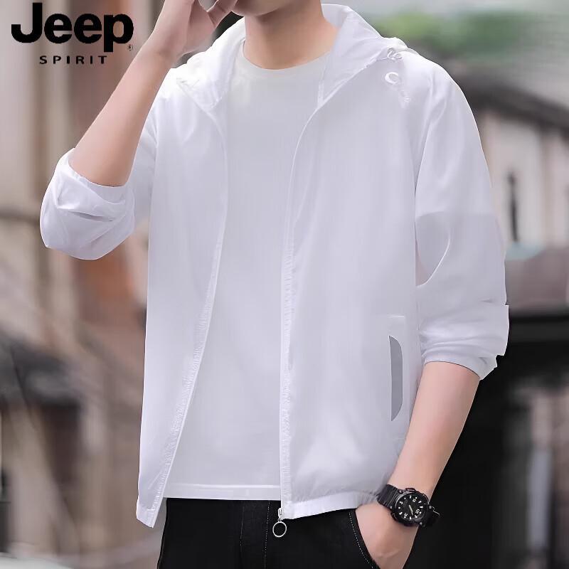 JEEP SPIRIT Men's Ice Silk Sun Protection Jacket