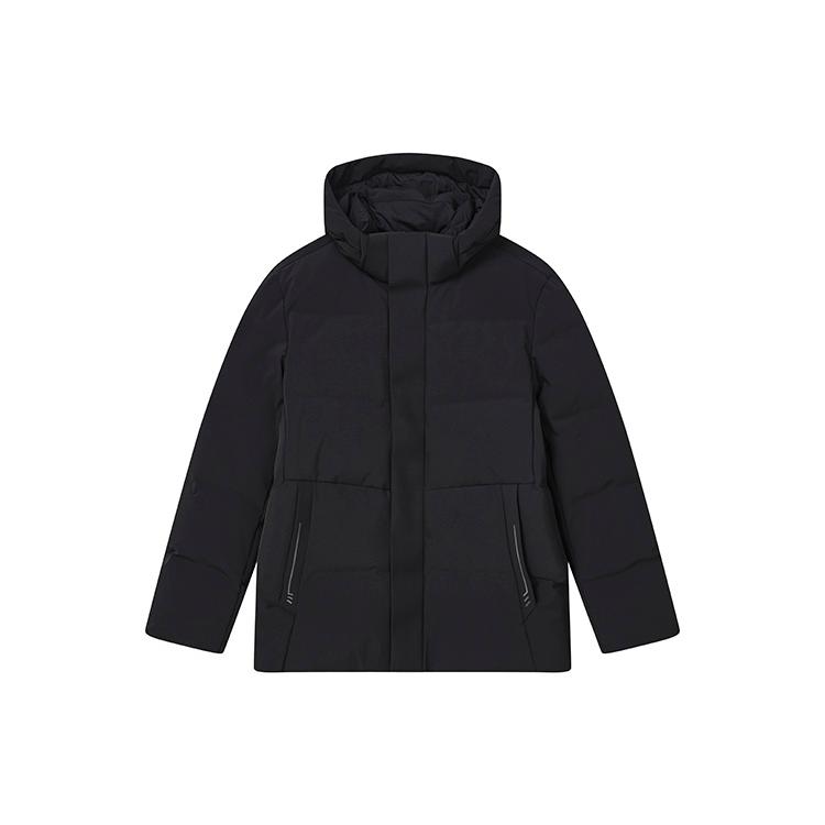 New FILA Down Jackets Men's Jet Black F11M242907F-BK