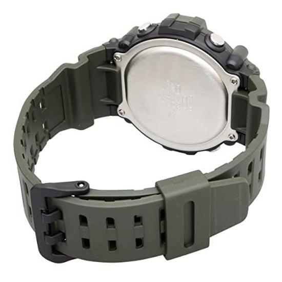 CASIO Standard Digital Wristwatch AE-1500WHX-3AV Long Strap Mens Cheap Chipukashi Military Green Overseas Model