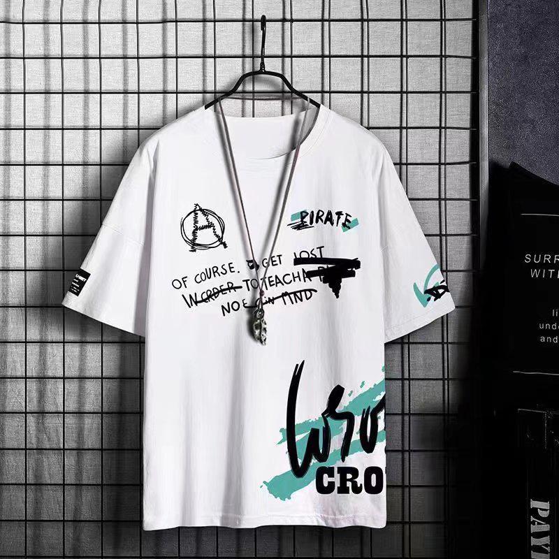 

Мужской модный летний спортивный комплект свободного кроя: Рубашка с коротким рукавом и шорты XXL