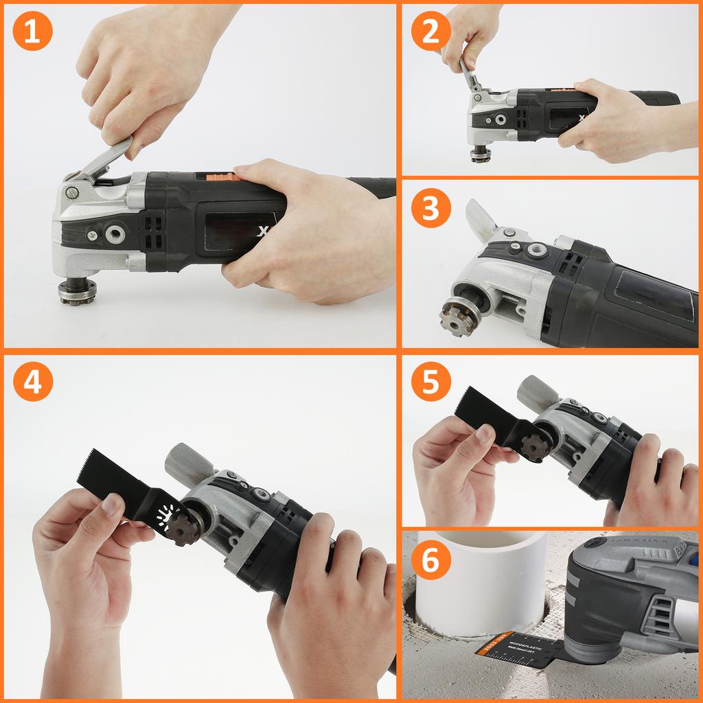 Multi Tool Blades Oscillating Saw Blade Multi-Function Saw Saw Blade Renovator Multi Cutter Blade For Wood Metal Plastic Cutting