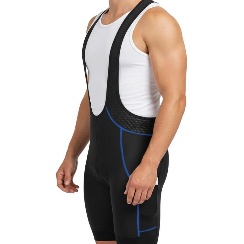 Mens Cycling Bib Shorts With Sun Protection Breathable Quick Dry Outdoor Bike Pants Fall