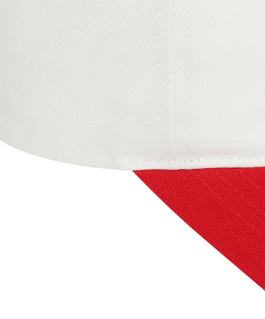 Syupeodeulai Basic Two-Tone Ball Cap Red