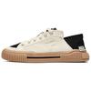 Wallride Comfortable Durable Lightweight Low-Top Canvas Shoes Women Sneakers Off-White Black T12W242103FWB