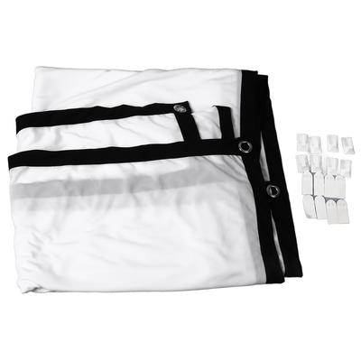 120in Projector Screen Foldable Soft Polyester Outside Projection Movies Screens for Home Camping