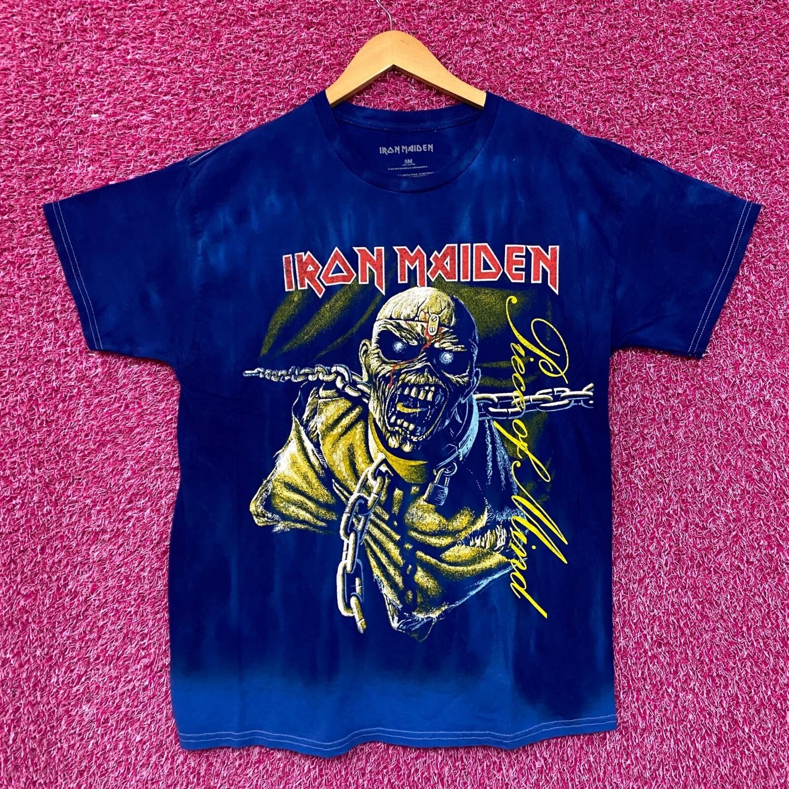 

Iron Maiden Piece of Mind Oversized Tie Dye Tshirt S