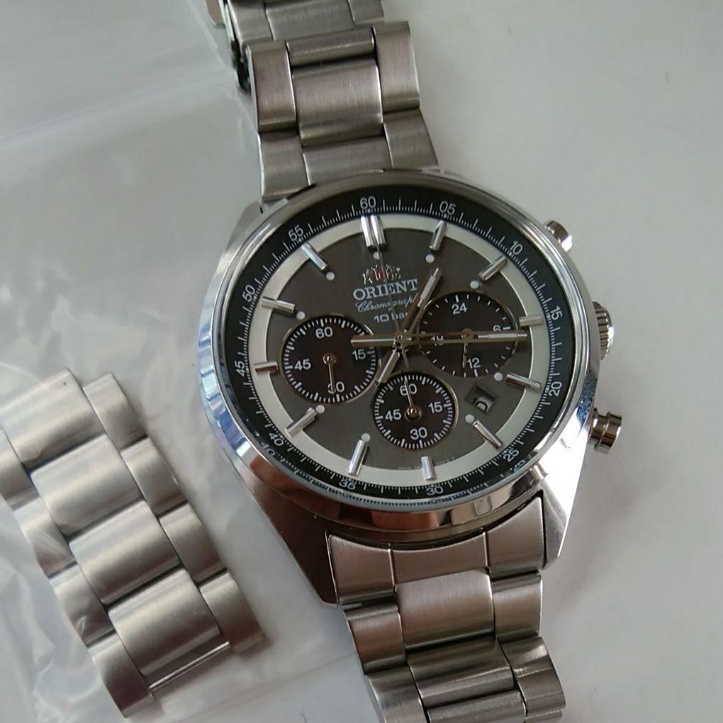 Used Orient Solar Chronograph New