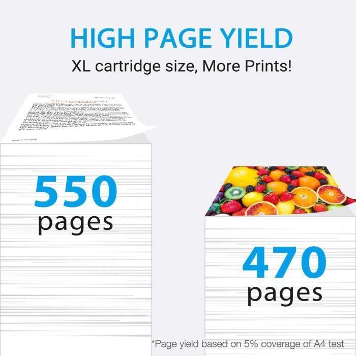 Cartridgeify 502XL Ink Compatible with Epson 502 502XL Ink Cartridges Multipack, for Expression Home XP-5100 XP-5105, Wor203