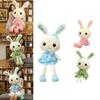 Cute Rabbit Plush Toy With Skirt Short Hair Stuffed Animal For Girls And Kids Gifts For Birthday And Holidays 30-100cm