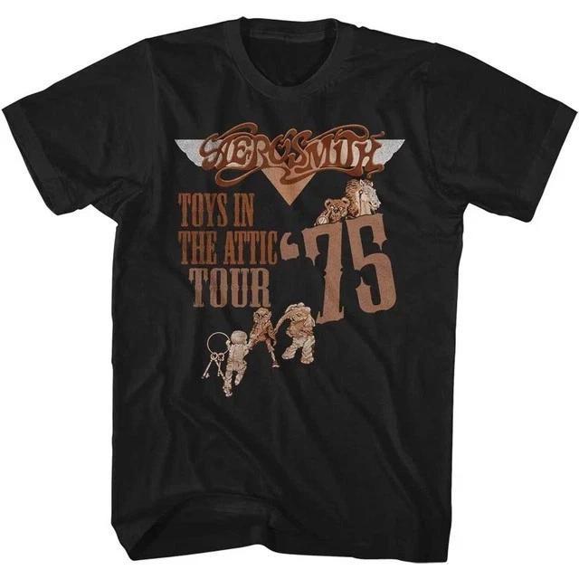 New AEROSMITH Toys in the Attic Tour 75 Men s T Shirt M