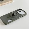 Matowe Magnetyczne Etui Apple 17 Pro Max z Niewidocznym Stojakiem i Uchwytem na Karty do iPhone 16/15/14