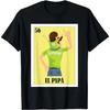 Women's Cotton Funny Mexican Design El Papa T-Shirt for Dad 100% Cotton Golf
