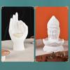 Guanyin Candle Silicone Mould Non-Stick Soap Plaster Craft DIY Home Decorations Resin Molds Tool for Aromatherapy