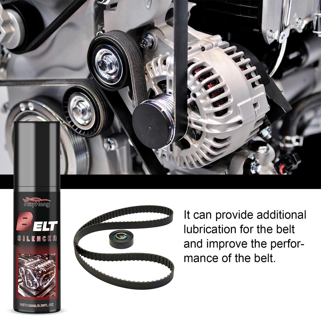 Car Engine Belt Dressing Automotive Prolongs Belt Life Spray Car Prolongs Belt Life Belt Noise Lubrication Car Maintenance