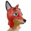 Fox Nick Mask Zootopia Judy Headband cos Anime cartoon spoof latex mask Halloween