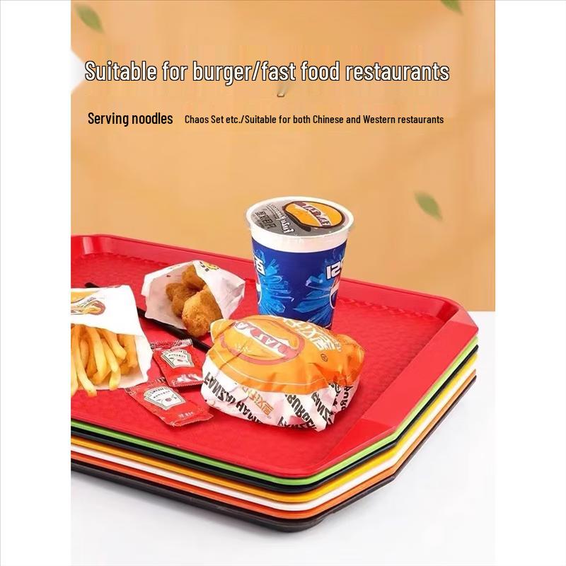 Commercial Plastic Food Serving Tray