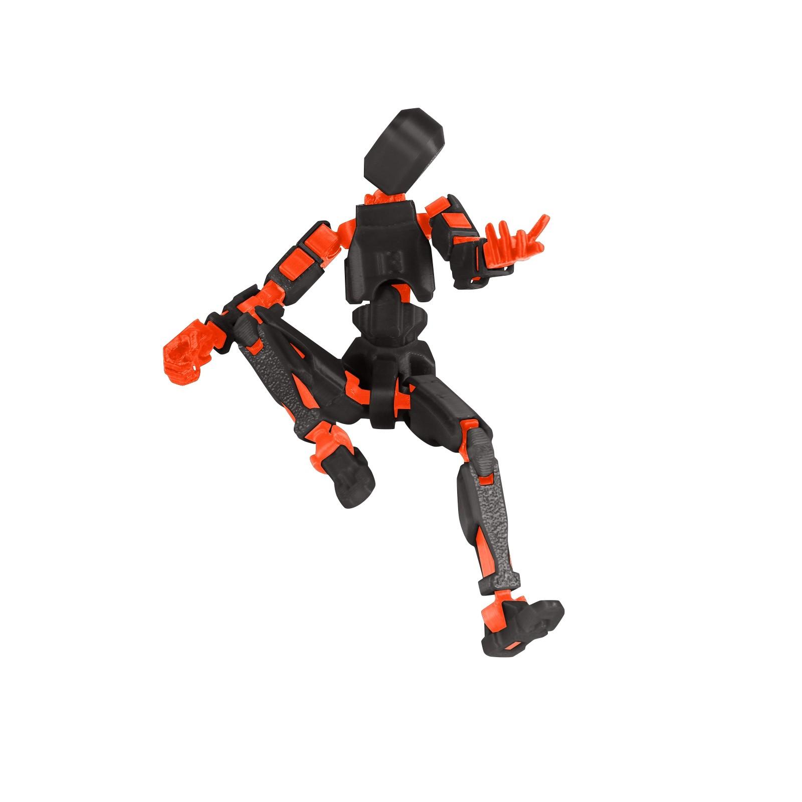 

Лялька 13 суглобів рухома 3D друкована лялька іграшка манекен лялька DIY Повне тіло зменшується шафрановий