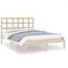 Solid Wood Bed 135 X 190 Cm