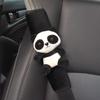 1Pcs Cute Panda Plush Kids Car Seat Belt Shoulder Pads, Car Safety Protective Supplies