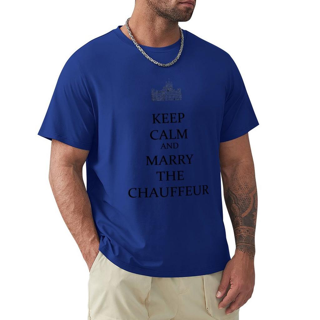 Yes Marry The Chauffeur T-Shirt Rapper Graphic Tees Anime Men Workout Shirt
