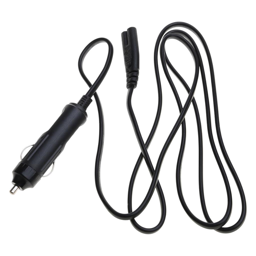 Household Lunch Box Chargers Car Frige Power Cables Plastic Material 1.6 Meters 12V 24V Electric Lunch Boxes Power Cable