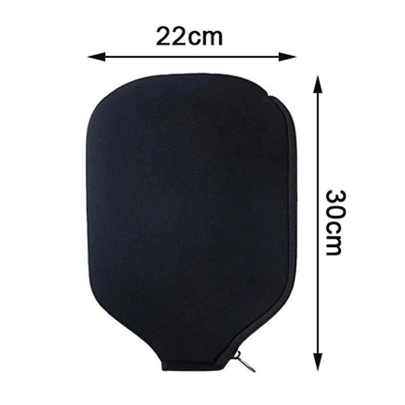 Universal Pickleball Paddle Cover Waterproof Neoprene Sleeve For Beach Sports Protective Gear