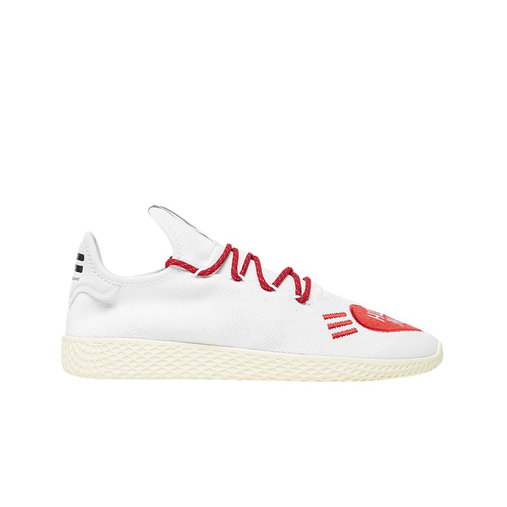 Adidas X Human Made X Pharrell Williams Tennis Hu White Red