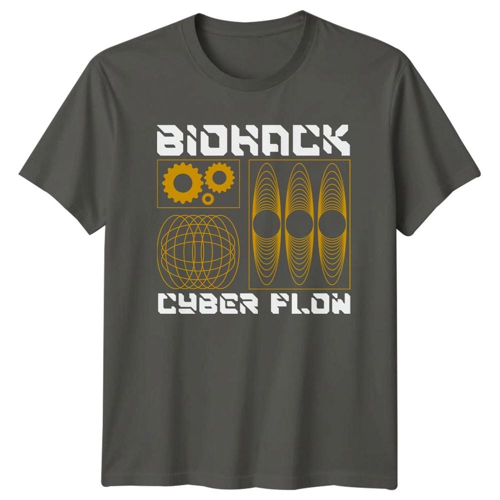Biohack Cyber Flow TShirt Biohacking Technology Birthday Gift For Him And Her S