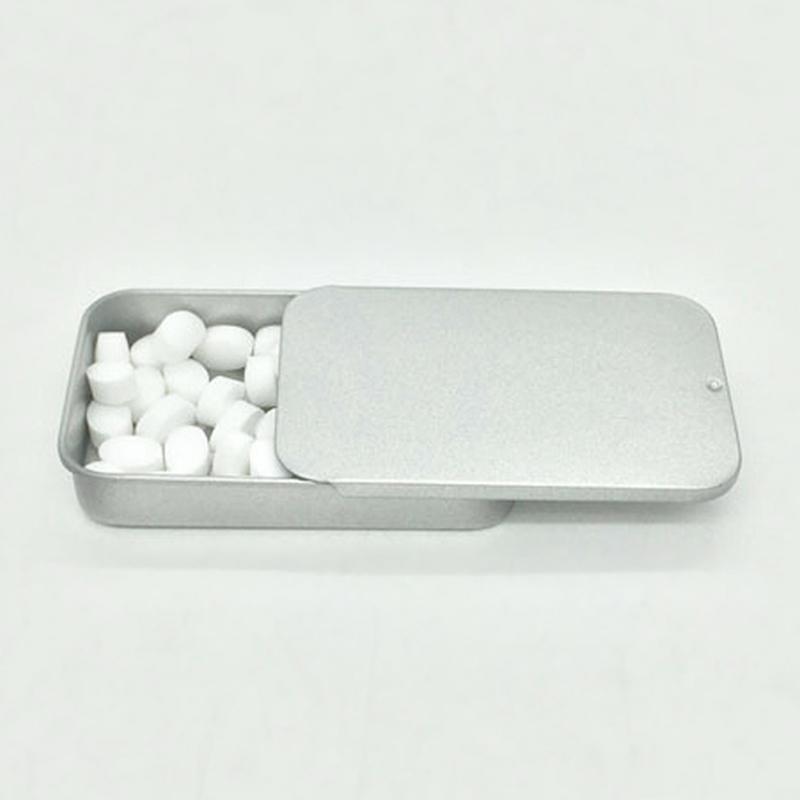 6 Styles Slide Tinplate Push-Pull Box 10G 15G 30G Solid Balm Box Candy Box Cigarette Box Key Box Sewing Box Storage Box
