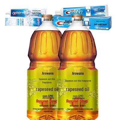 Crest Toothpaste Duo & Arowana Rapeseed Oil Value Pack