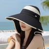 Summer Sun Hat Children Outdoor Cycling Sun Protection Hat Big Brim Shawl Neck Protection Bucket Hat Versatile Travel Empty Top Hat