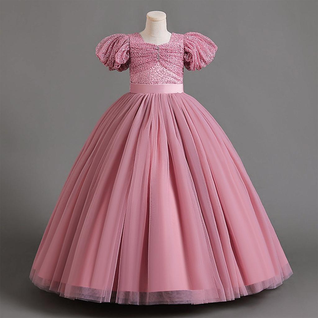 Girl's Dress Princess Dress Children's Day Host Dress Dress