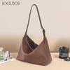 JOGUJOS Commuter Suede Leather Women's Shoulder Bag